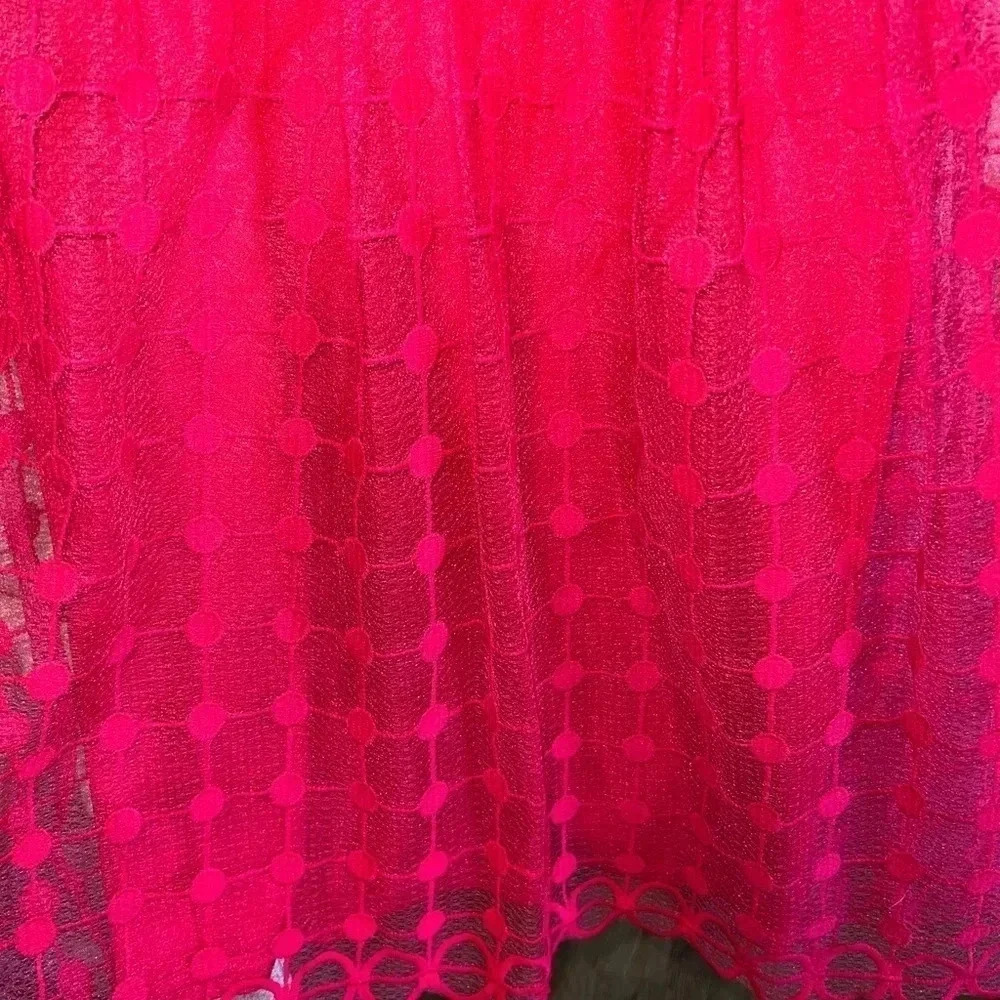 Blue Rain Francesca’s Hot Pink Wide Strap Dress - Picture 6 of 14